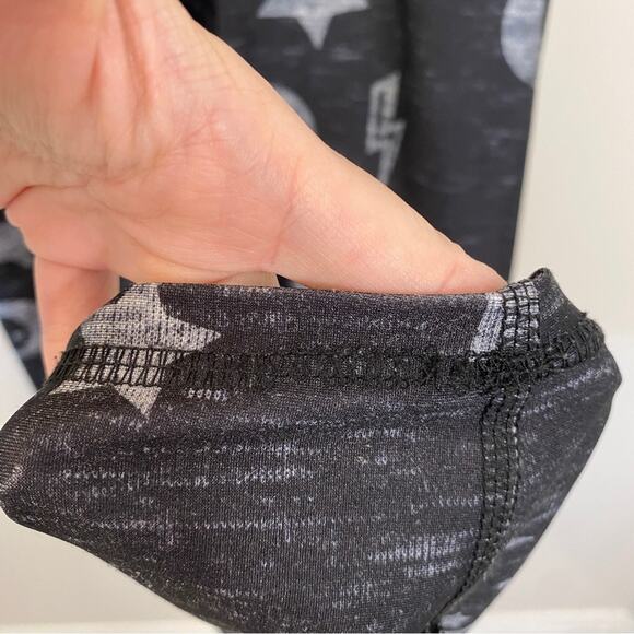 Zara Terez Celestial Moon, Star, Lightning Bolt Leggings Size Large - Picture 7 of 7